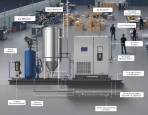 Детальніше про статтю Переваги використання осушувачів у системах стисненого повітря
