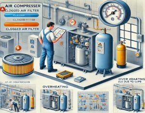 Детальніше про статтю Найпоширеніші помилки при експлуатації повітряних компресорів