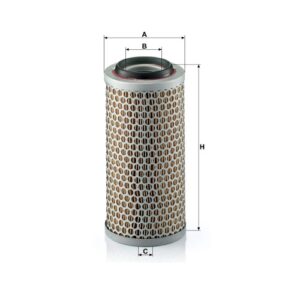 Повітряний фільтр C1176/3 MANN-FILTER