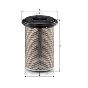 Повітряний фільтр C23440 MANN-FILTER
