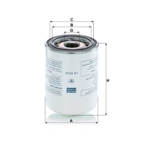 Фільтр сепаратор LB1374/2 MANN-FILTER