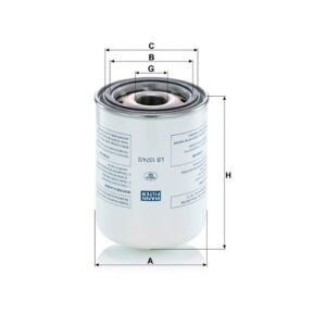 Фільтр сепаратор LB1374/2 MANN-FILTER