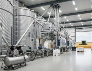 Детальніше про статтю Компресори в аграрному секторі: від зберігання зерна до пакування продукції 🌾