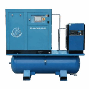 Гвинтовий компресор ST-NAC30A-16/23 – 22 кВт, 16 бар компресорна станція для лазерного різання